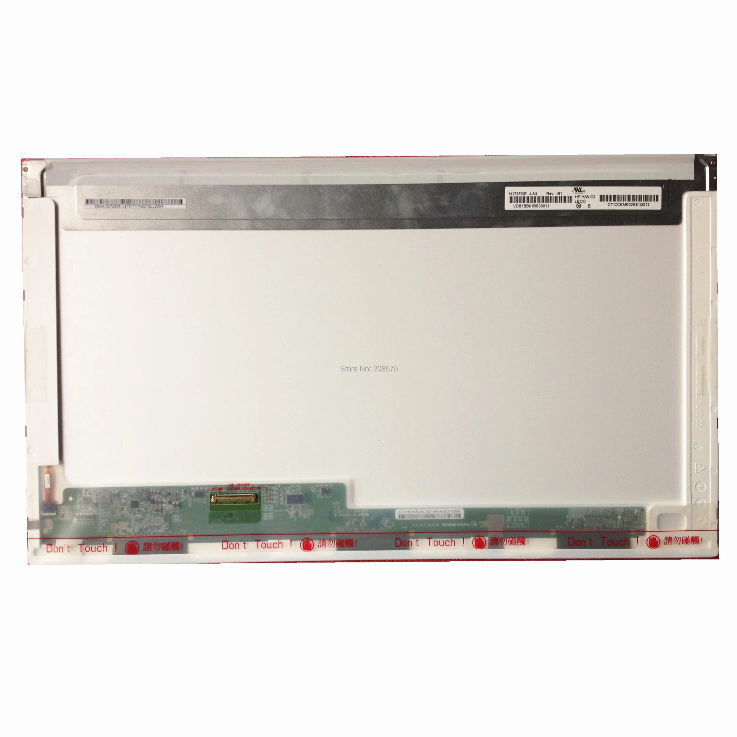 

ЖК-экран L12 L23 LTN173KT01 B173RW01, ЖК-дисплей, 40 контактов, с ЖК-экраном, в наличии, для модели L12, L23, LTN173KT01, N173FGE-LA3, L21, L13, LTN173KT02