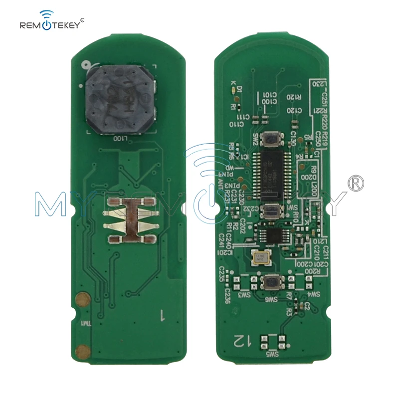 Remtekey старая модель HP434 МГц 5WK 43401D VDO Smart key 3 кнопки 434 для Mazda CX 5 2010 2011 2012|Ключ от авто|