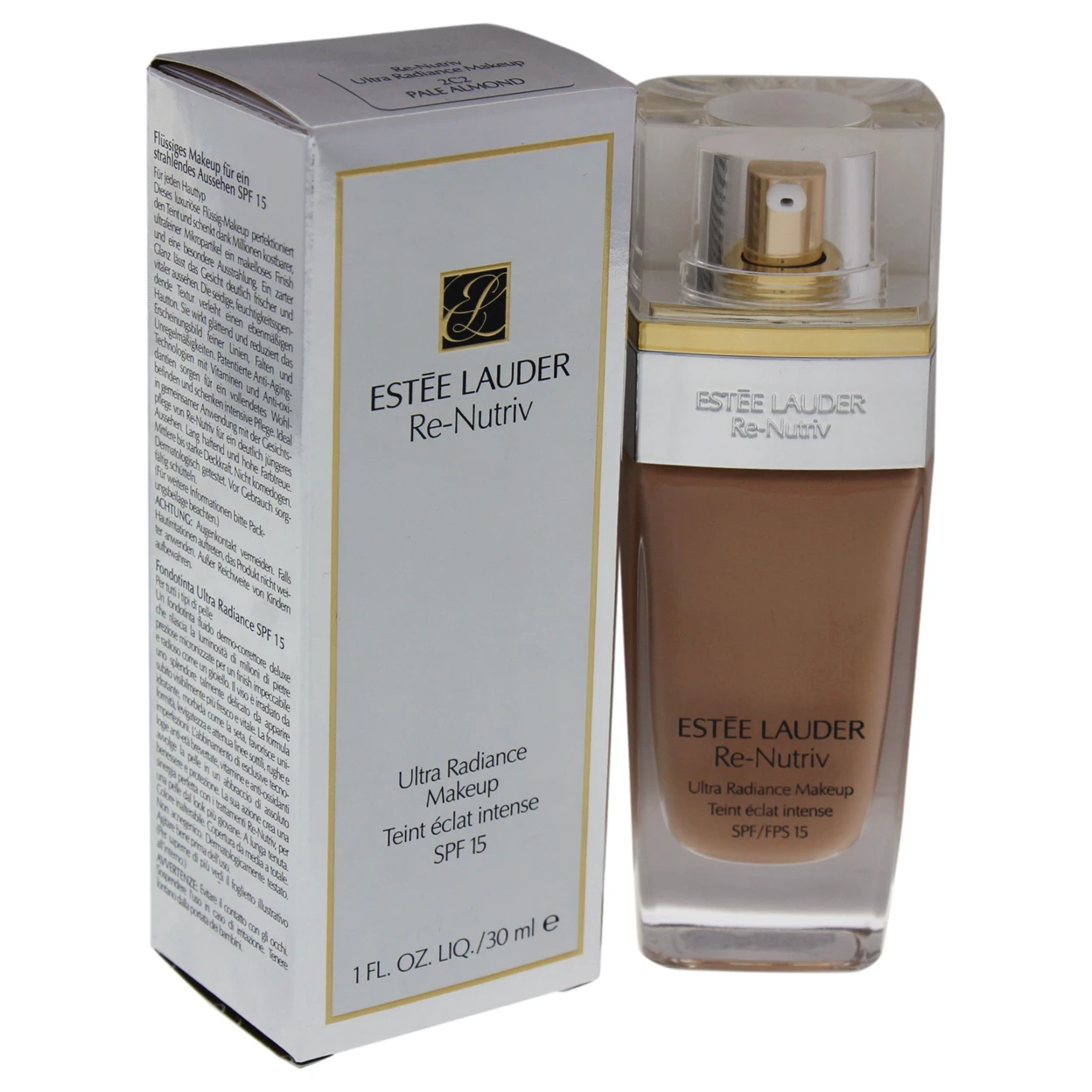 Re-Nutriv Ultra Radiance Makeup SPF 15 - # 2C2 Pale Almond by Estee Lauder for Women 1 oz | Красота и здоровье