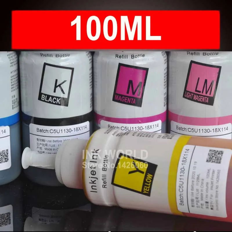 Чернила для заправки EPSON R290/R270/RX610/T50/RX610/TX800/RX690/R390 100 600 комплект 730 шт | Компьютеры и