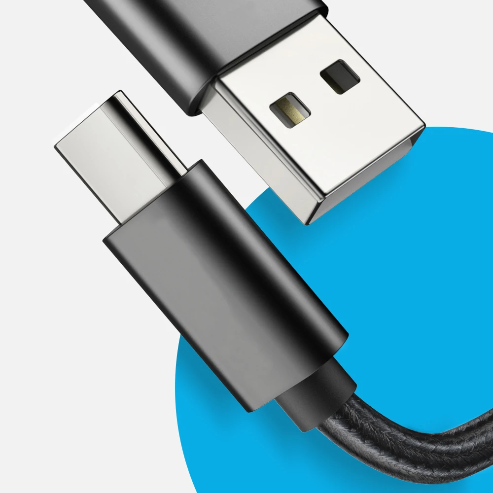 0 25 м 1 5 2 3 USB Type C кабель зарядный провод шнур для Samsung Galaxy A3 A5 A7 2017 A8 A9 2018 S10 A8s|Кабели