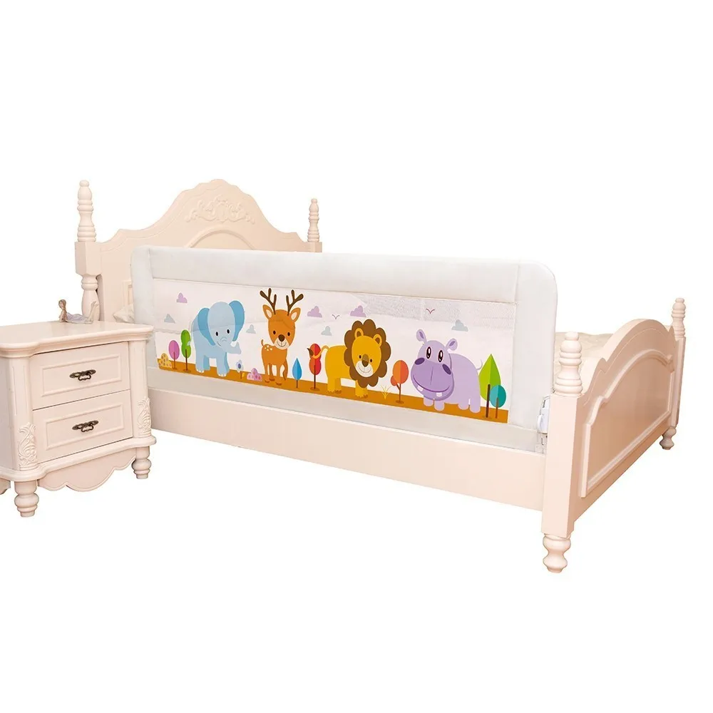 

Baby Bed Rail Safe Guardrail With Pocket Playpen Kids Child Safety Care Barrier For Beds General Use Fence Guardrail Crib Rails