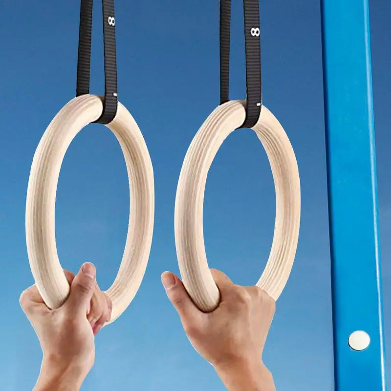 

Birch Fitness Rings Gymnastics Training Ring 28 MM 32 MM Rings (Lifting Rope Is Not Included)