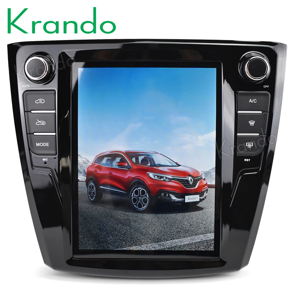 Krando Android 8,1 10," Tesla стиль вертикальный экран автомобильное аудио-радио для Renault Kadjar gps навигационный плеер развлечения wifi