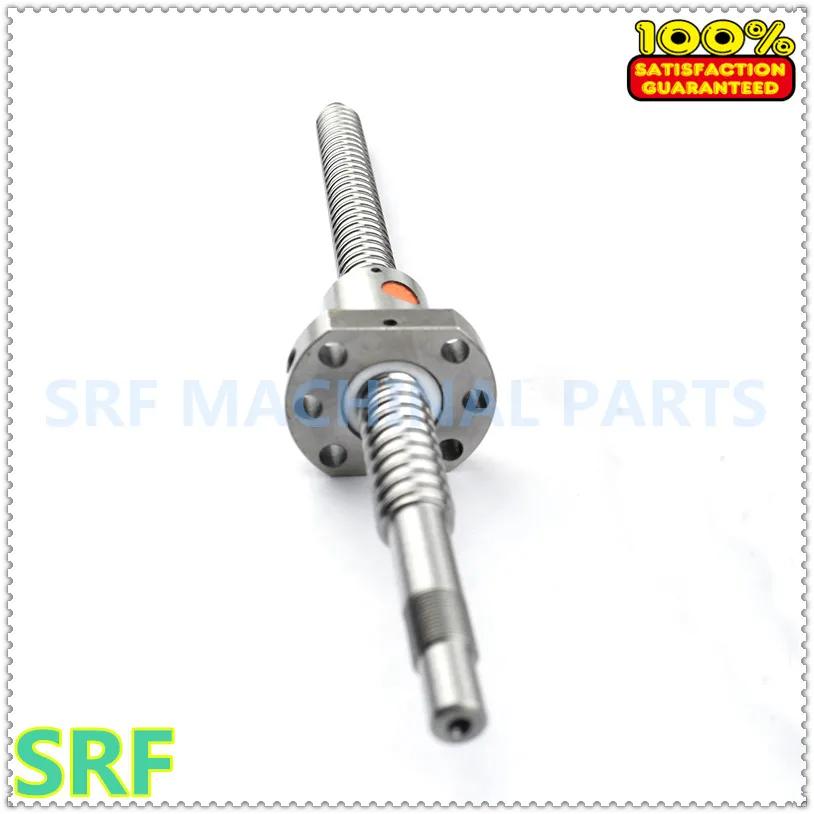 16 мм RM1604 рулонный шариковый винт L = 800 C7 ходовой + SFU1604 Flangle шариковая гайка с BK/BF12