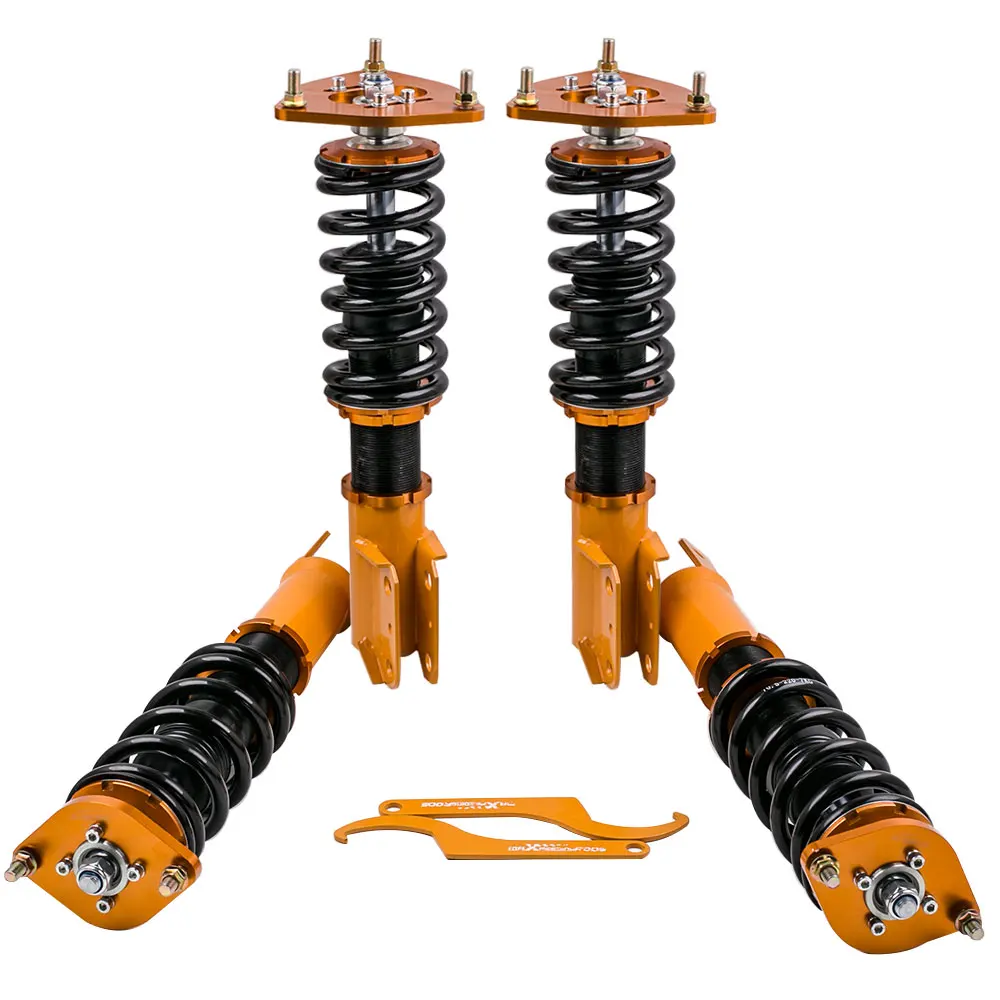 4x Coilover пружина подвески для Mitsubishi Lancer EVO8/9/7 CT9A 4G63 противоударную Adj Камбер и высота