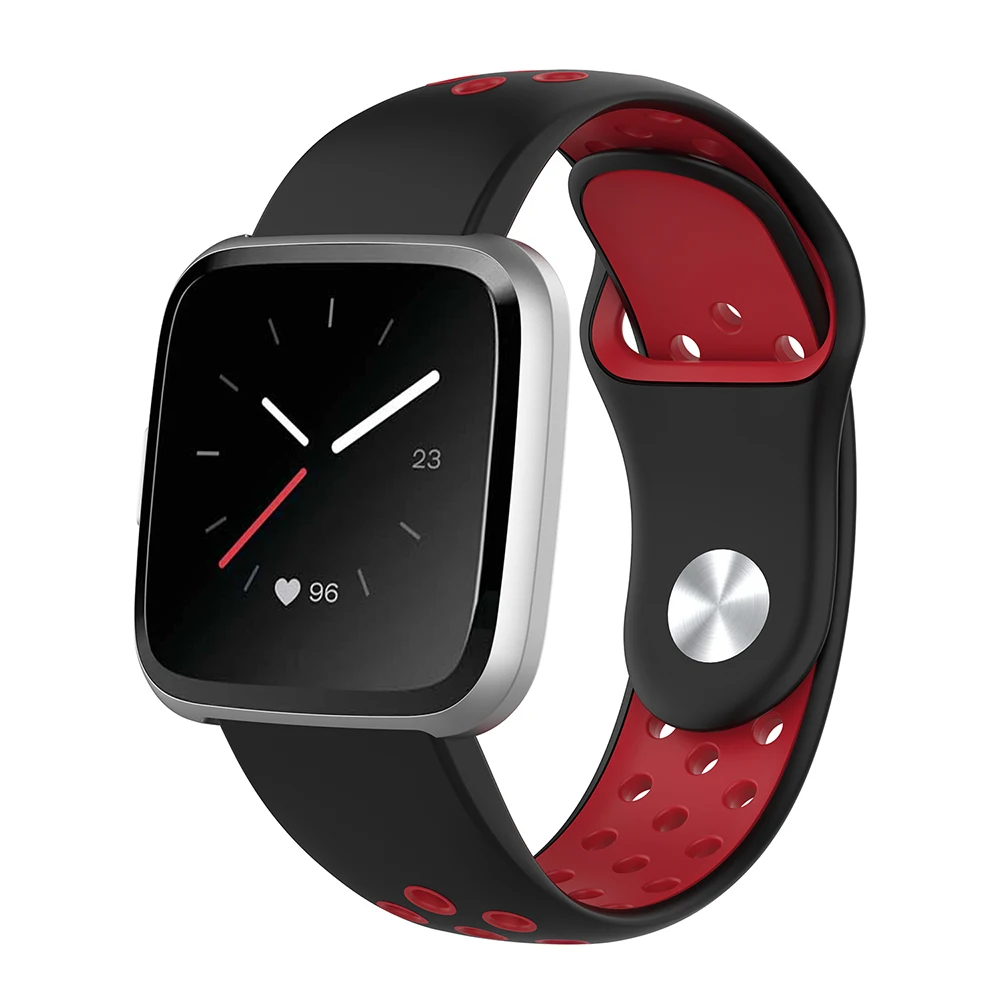 Спортивный силиконовый сменный ремешок для наручных часов Браслет Fitbit Versa / Lite |
