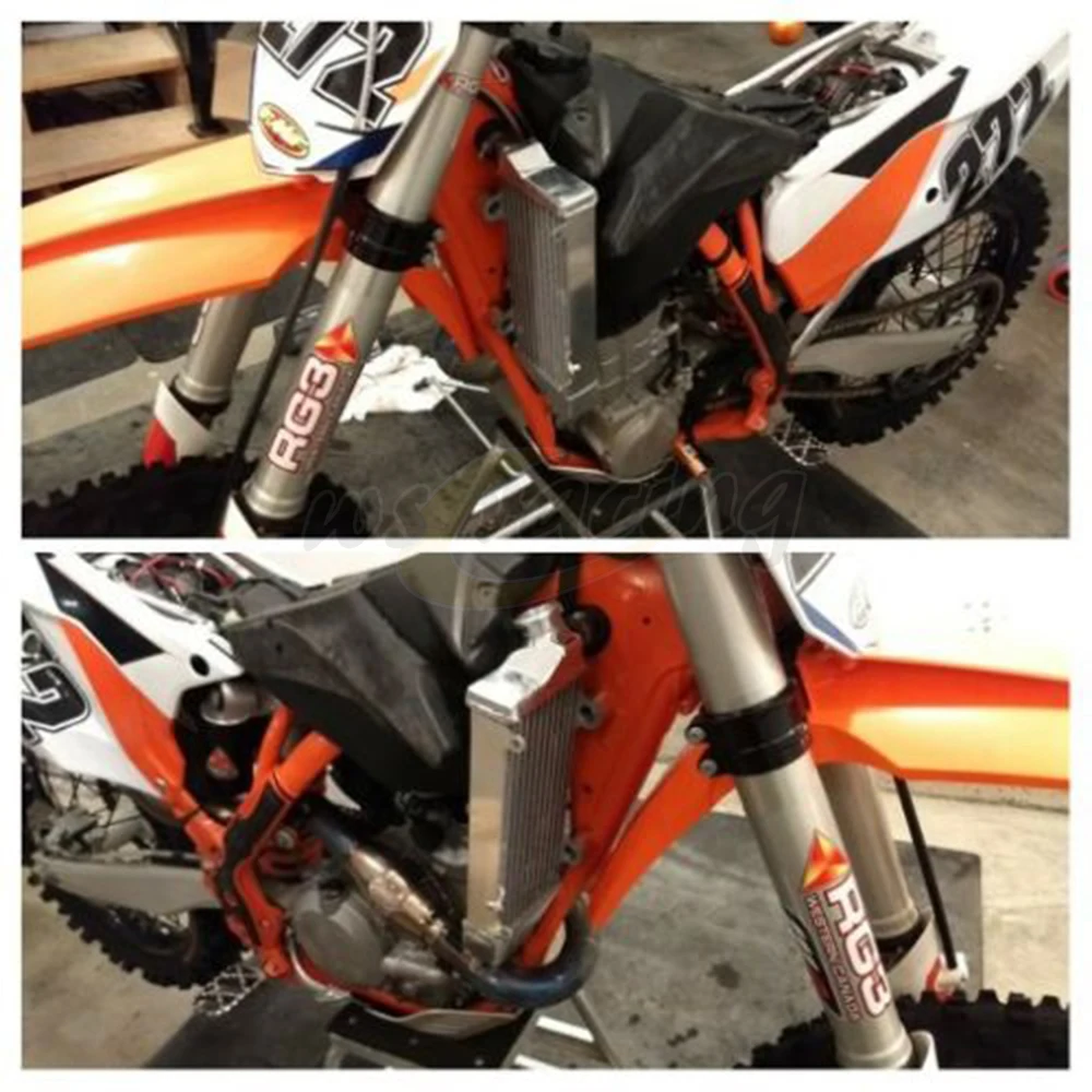 Радиатор охлаждения мотоцикла кулер для KTM SX SXF XCF 125 450 16 18 XCW XC EXCF 150 250 300 350 500 2017