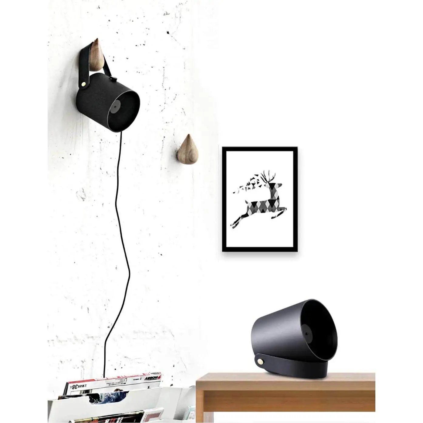 

VH Original Double leaf silent fan low noise Touch. Switch and Second Gear Adjustable Potable Travelling office Fan