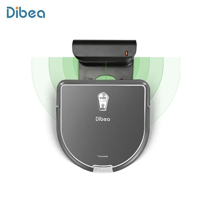 Dibea черный переносной Gt9 подметальный робот для влажной уборки, Интеллектуальный автоматический бытовой пылесос для уборки, машина для уборки