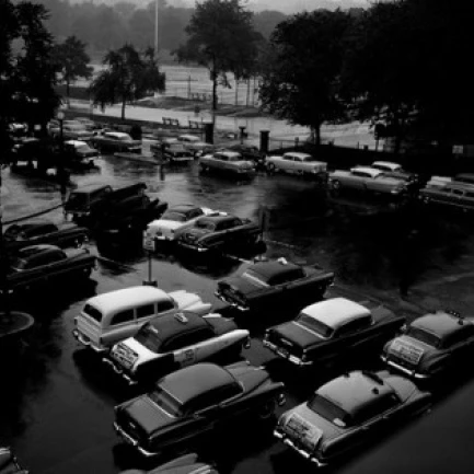 США Массачусетс Boston cars on parking Poster Print (18x24)|Таблички и знаки| |