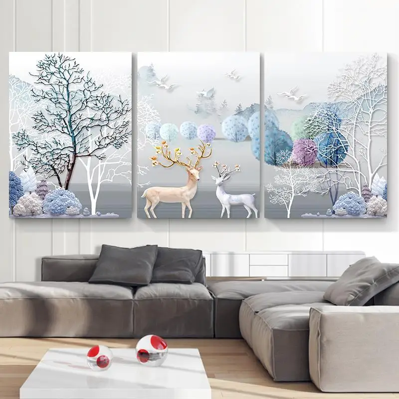 Дом скандинавский Винтаж Cuadro Para El Affiche Quadro Decoracion Hogar Современная Стена искусство и