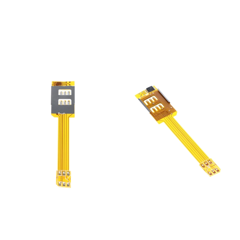 2 шт. адаптер для двух sim-карт смартфонов iPhone 6S/6/5S/5/4S | Мобильные телефоны и