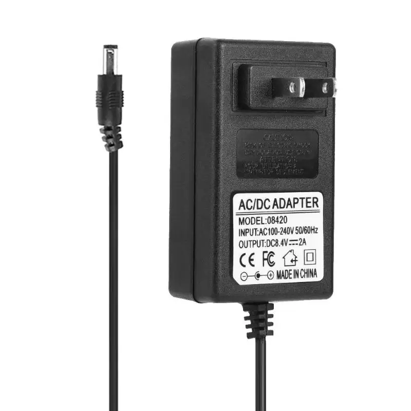 8 4 V 2A/16 1A 18650 литиевая батарея зарядное устройство DC5.5mm вилка адаптер питания для