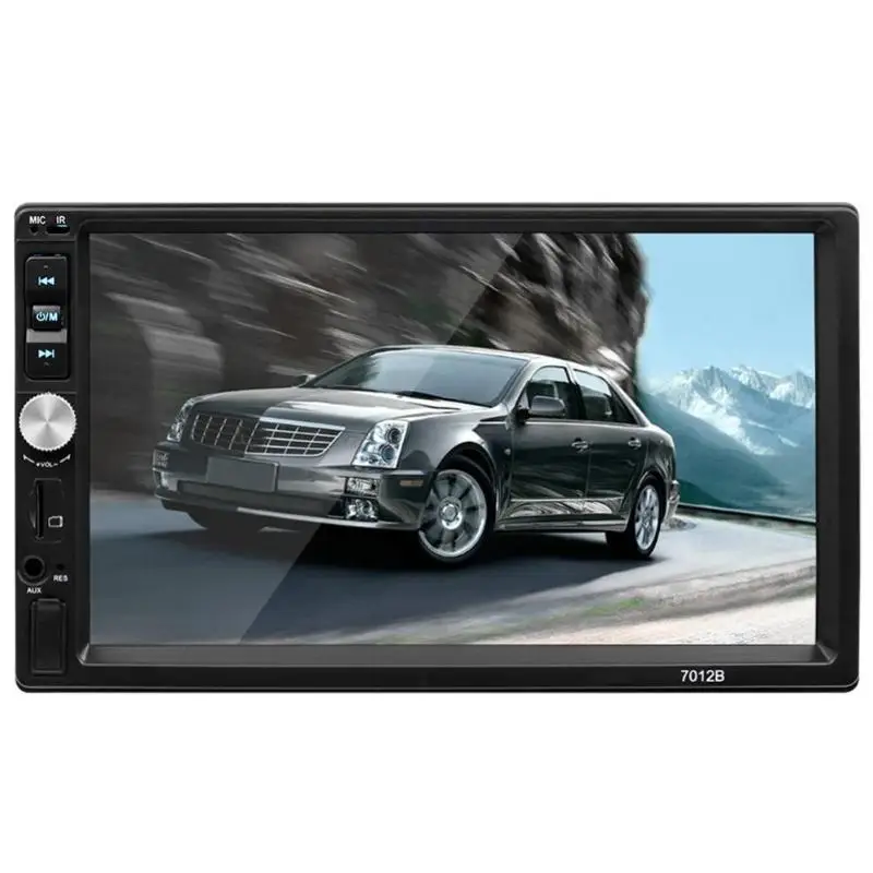 SWM 7012B 7in двойной DIN 2din Bluetooth музыкальный Автомобиль Стерео MP5 плеер AUX вход USB FM