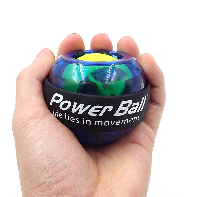 

LED Wrist Ball Trainer Powerball Gyroscope Strengthener Gyro Power Ball Arm Exerciser Exercise Machine Gym Fitness Equipment