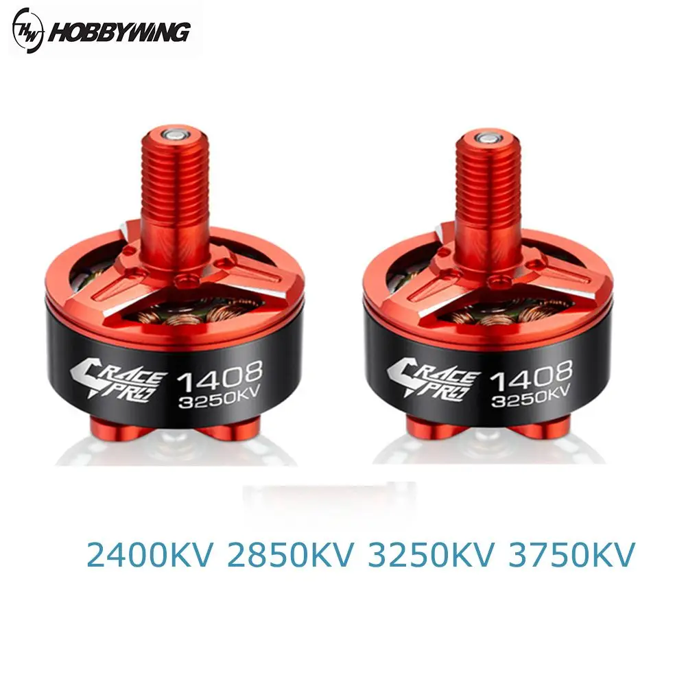 1 шт./2 шт. Hobbywing Xrotor 1408 Racing Pro 2400KV 2850KV 3250KV 3750KV 3 6S бесщеточный мотор для моделей RC