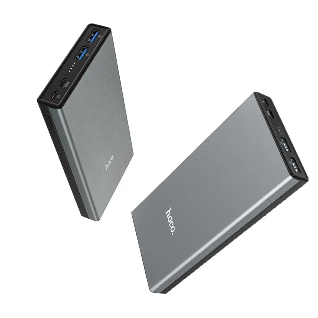 HOCO 30000 мАч Внешний аккумулятор 18 Вт USB внешние аккумуляторы QC3.0 PD Двусторонняя