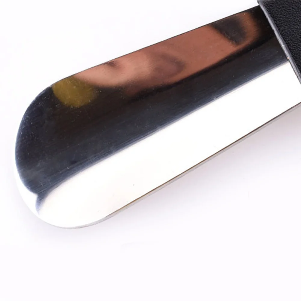 13 см рога для обуви портативная ложка Форма брелок из нержавеющей стали мини