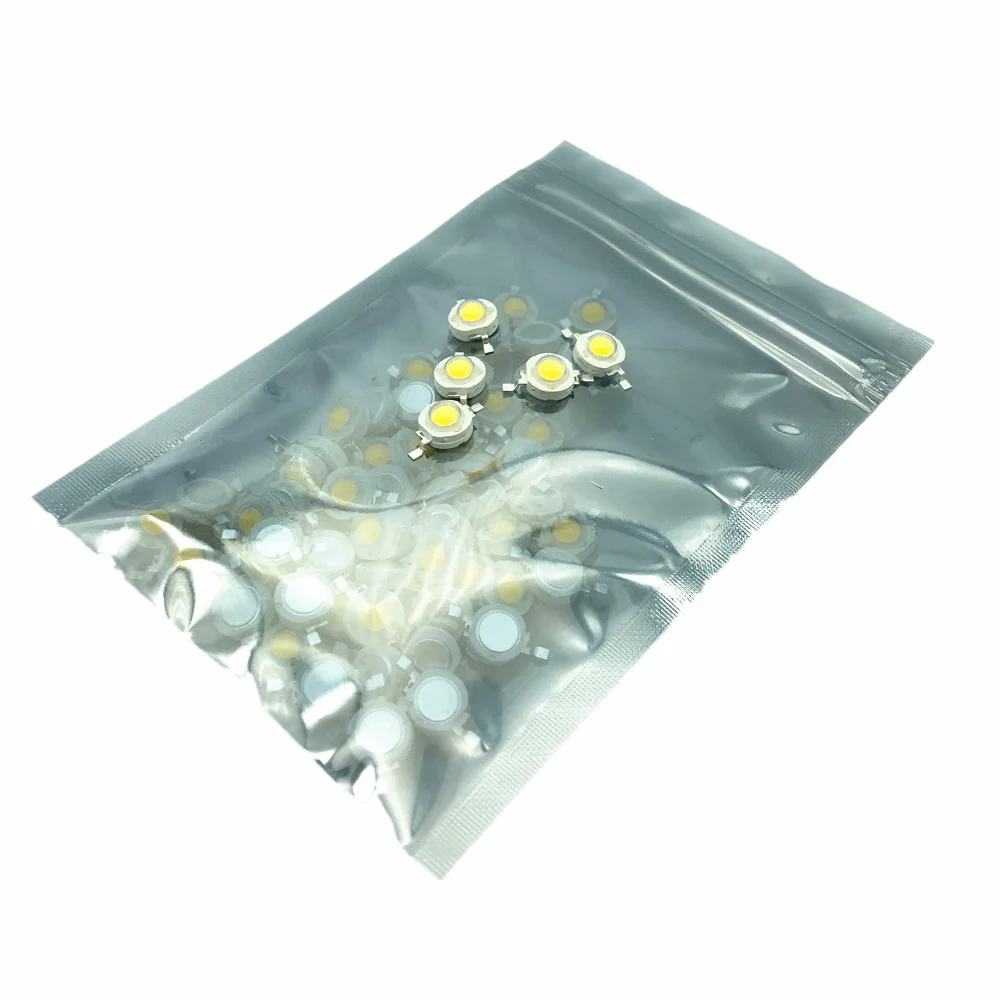 500 шт./лот реальный ватт 1 Вт 3 SMD встроенный чип COB для светодиодной лампы сделай