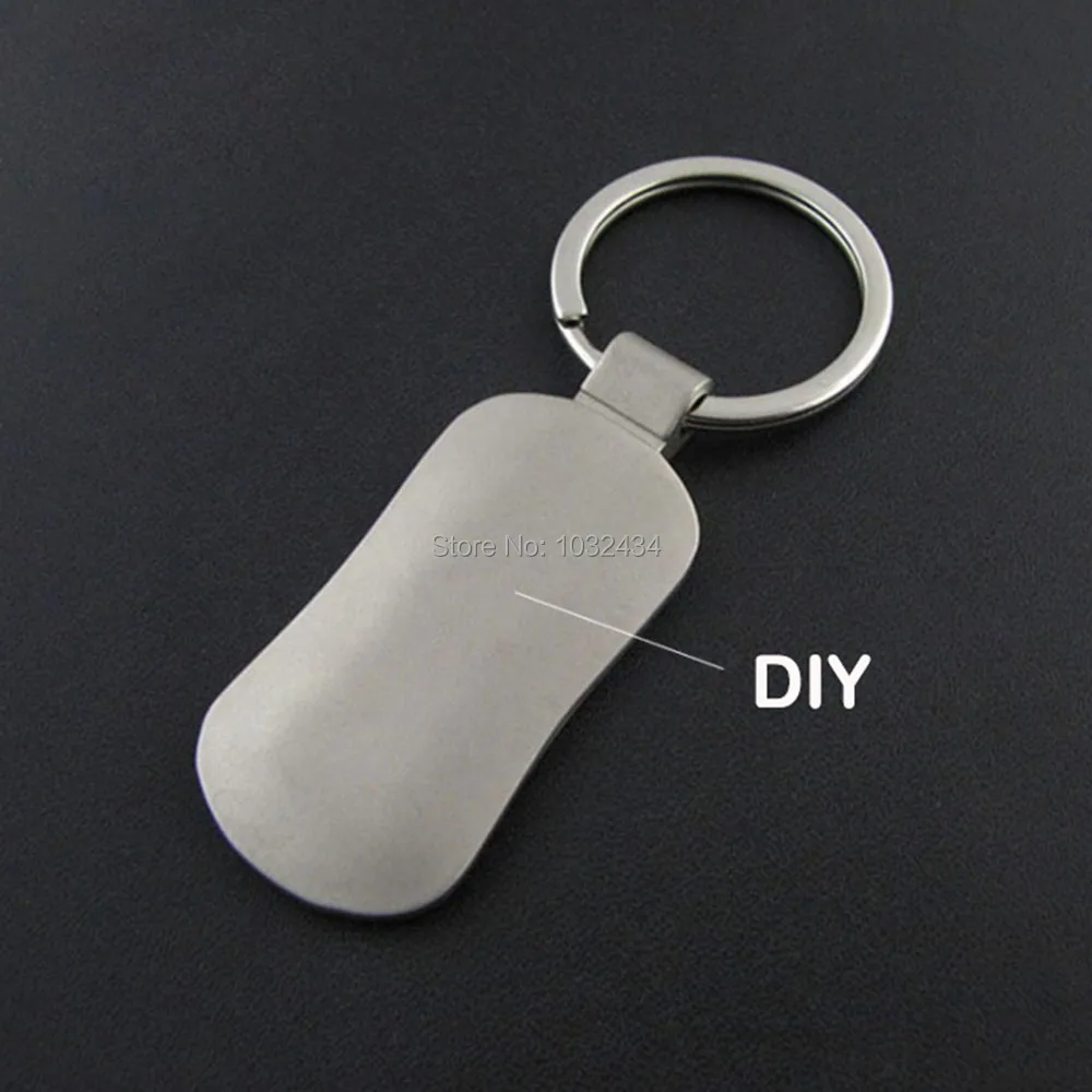 

3000 pcs/lot DIY Zinc Alloy Blank Custom Key chain Novelty Metal Key ring for Promotion