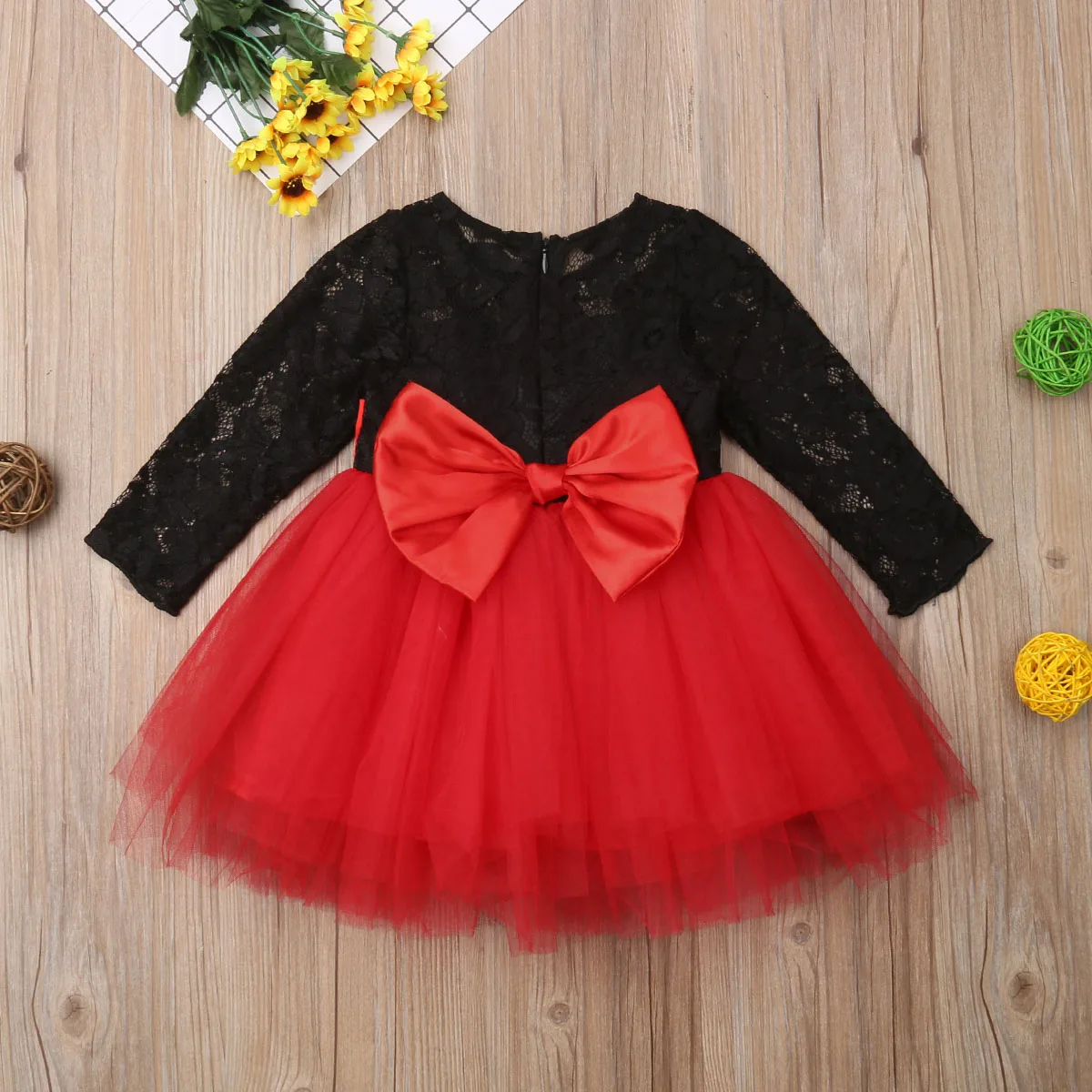 Toddler Kids Baby Girls Dress Lace Princess Tulle Party Evening | Детская одежда и обувь