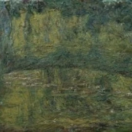 Японский мост (Le Pont Japonais) 1919 Claude Monet (1840 1926/French) Musee Marmottan Paris Print (18 (18x24)|Таблички и