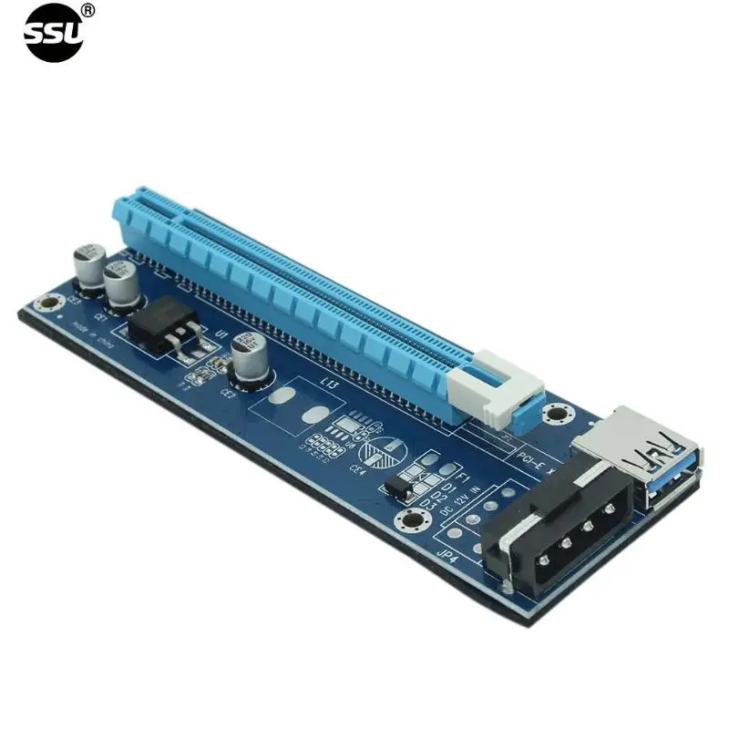 SSU PCIe к PCI Express 1x 16x расширитель переходная карта адаптер для BTC не нужно