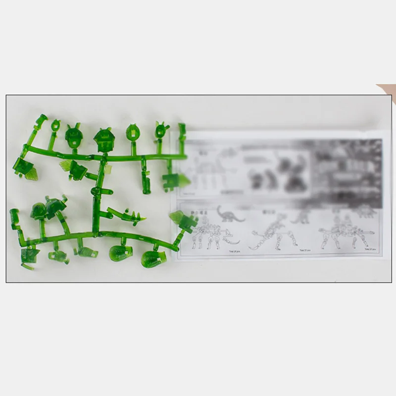 Качественный пластмассовый игрушечный динозавр Модель для сборки украшение