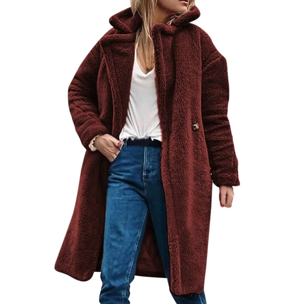 Try Everything Green Trench Coat For Women Brown Long Female Winter 2019 Outwear Women's Clothes | Женская одежда