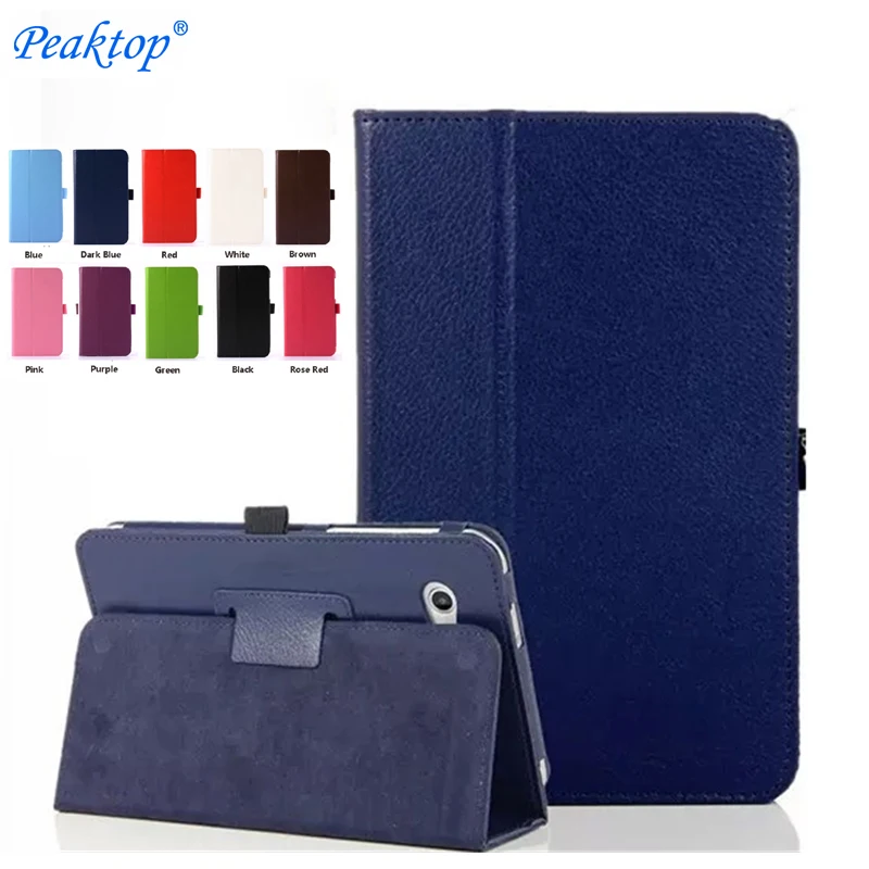 Флип чехол Peaktop Folio из искусственной кожи для планшета Обложка Samsung GALAXY Tab 2 7 GT P3100