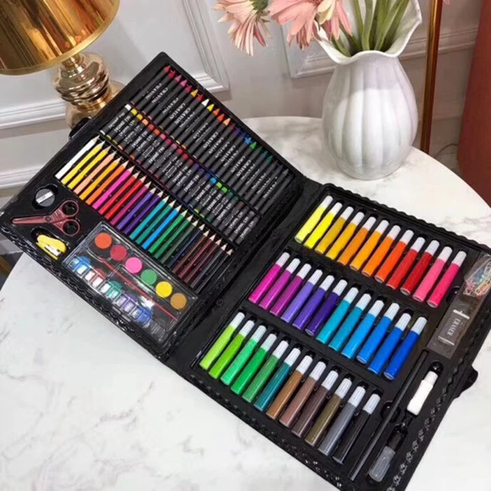 150 шт./компл. школьные канцелярские принадлежности для рисования набросков