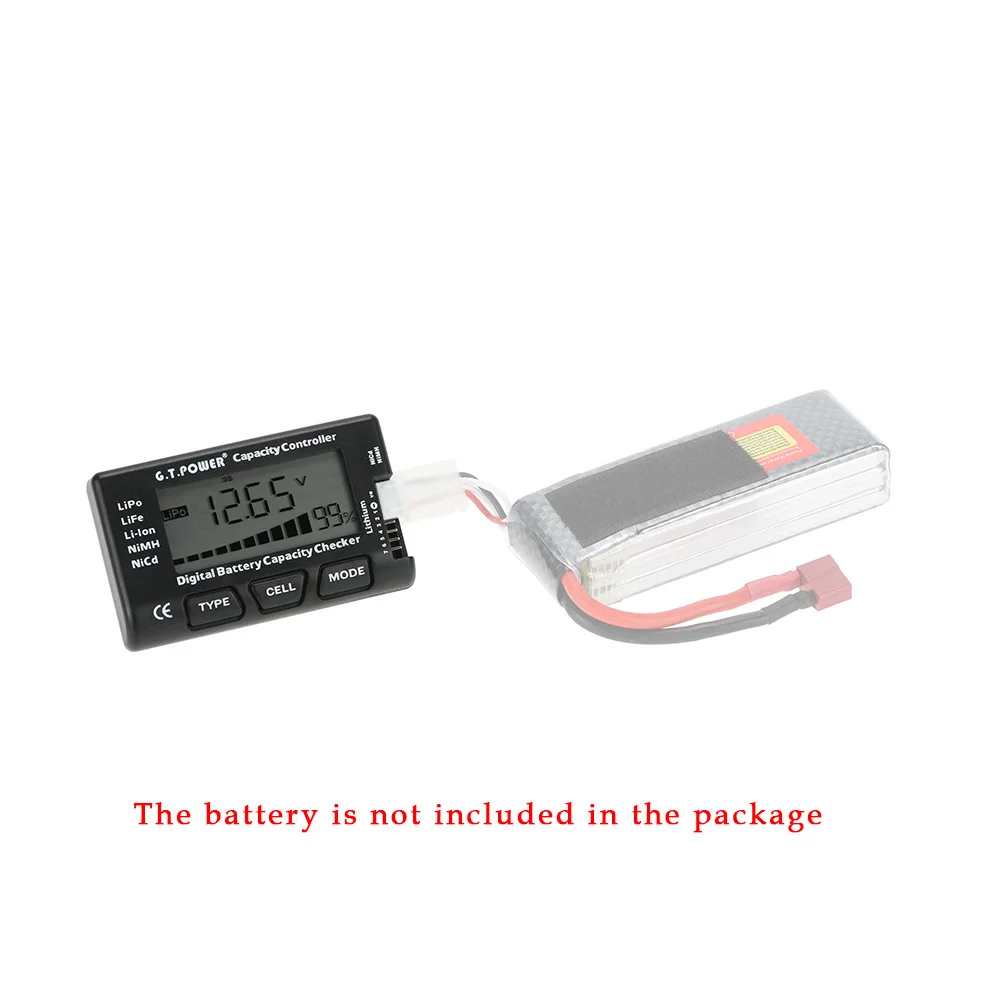 Регулятор емкости аккумулятора G.T. цифровой датчик для 2 7S литий полимерных/литий