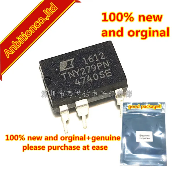 10 шт. 100% новый и оригинальный TNY279PN TNY279P TNY279 энергоэффективный автономный