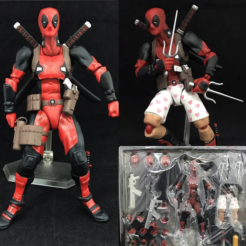 Дэдпул Figma ex-42 Dx версия боевик коллекция фигурок из ПВХ Модель игрушка подарок |