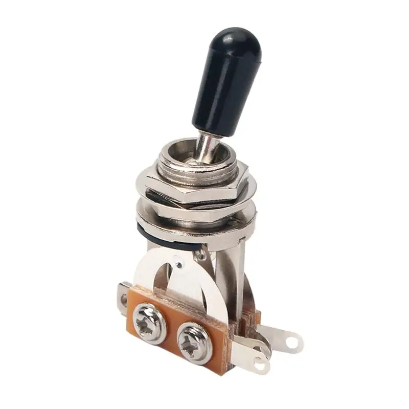 3-way Toggle Switch For Electric Guitar Pickup Selector Black Top | Спорт и развлечения