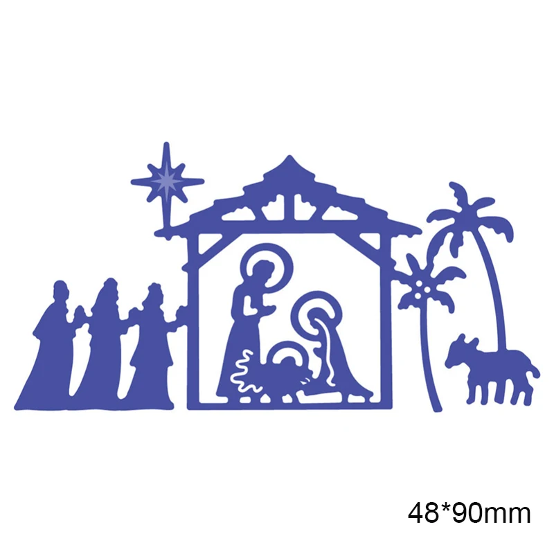 Штампы для крещения Скрапбукинг Новое поступление штампы резки металла Новый