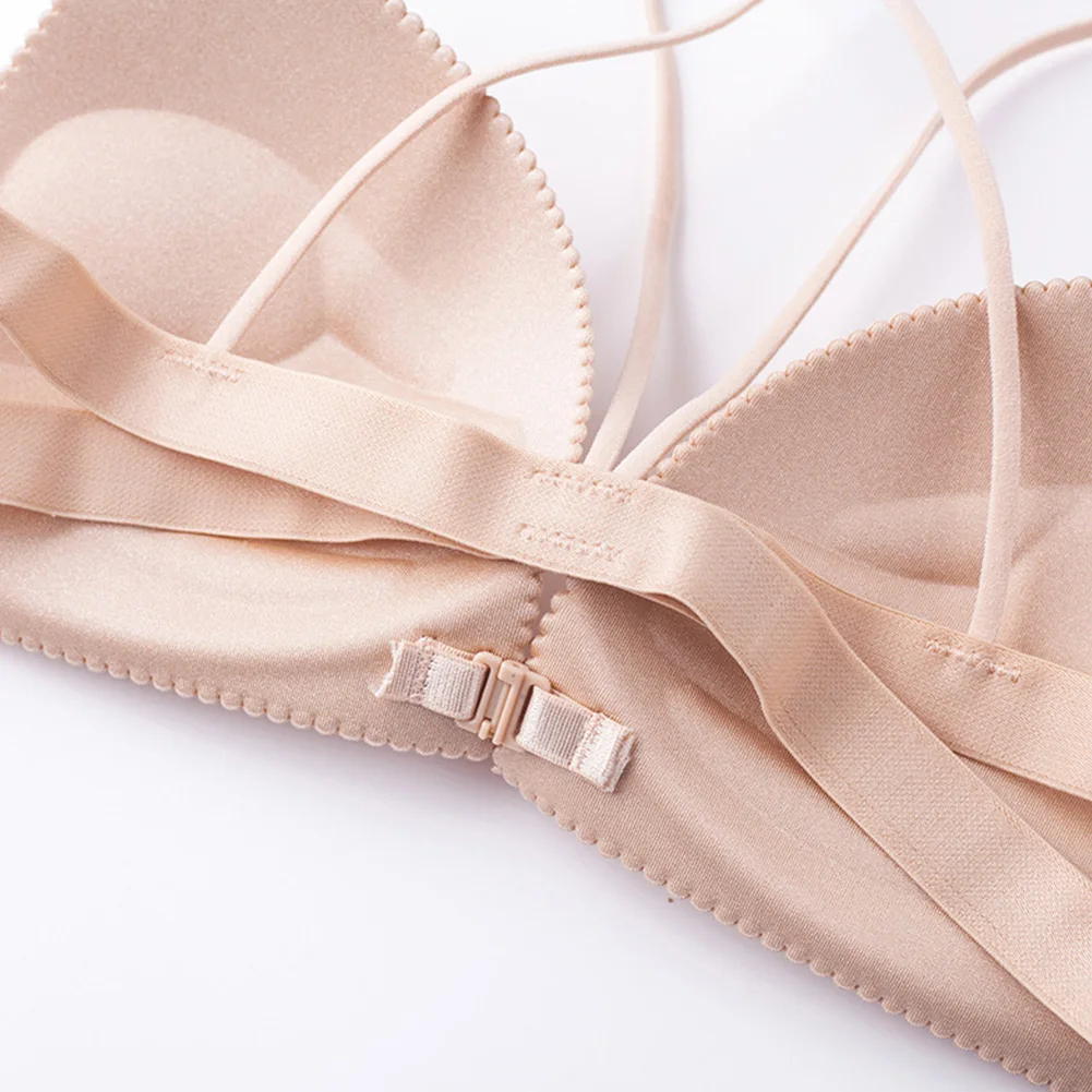 Модный женский бюстгальтер с застежкой спереди соблазнительный пуш ап