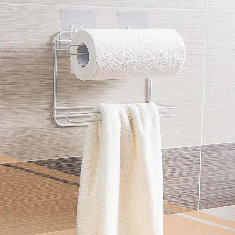 ORZ настенный рулон бумажных полотенец Держатель кухня ванная комната Органайзер