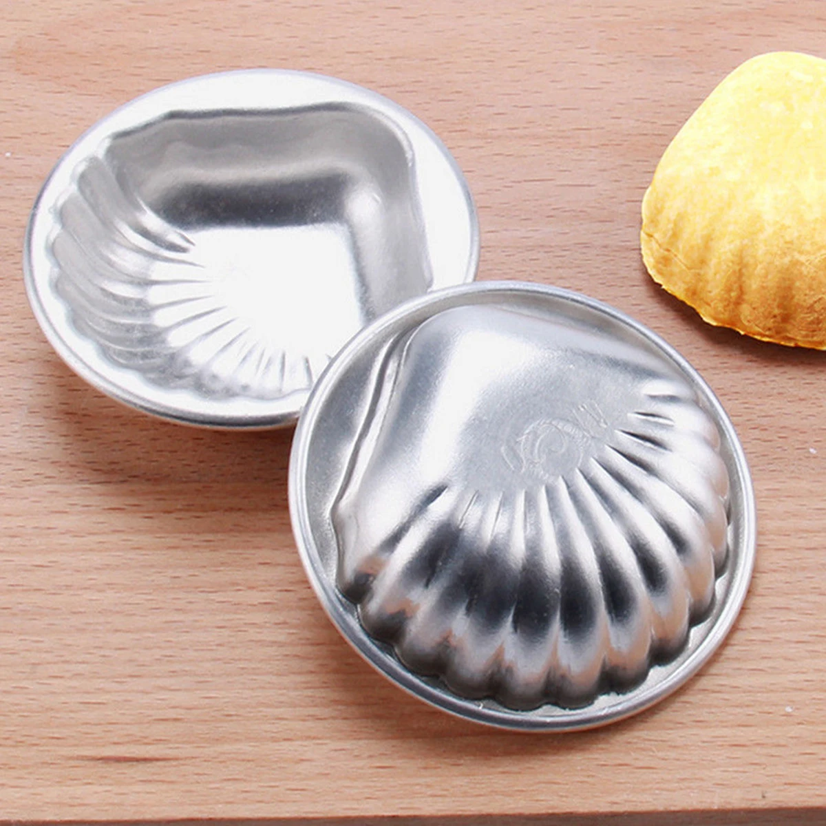 JX-LCLYL 16pcs New Metal Aluminum Bath Bomb Moulds DIY Cake Ball Molds Homemade Crafting | Дом и сад