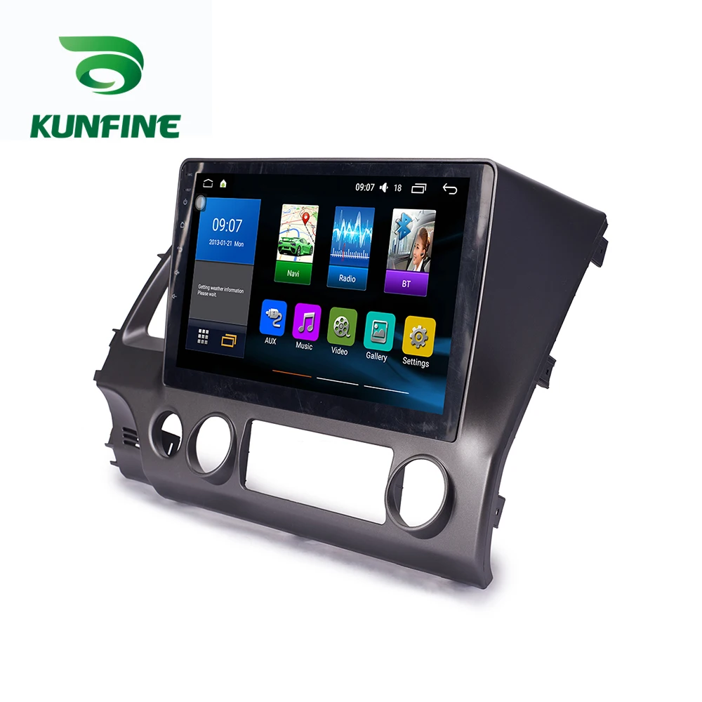 Восьмиядерный 1024*600 Android 8 1 автомобильный DVD GPS навигационный плеер Deckless стерео для