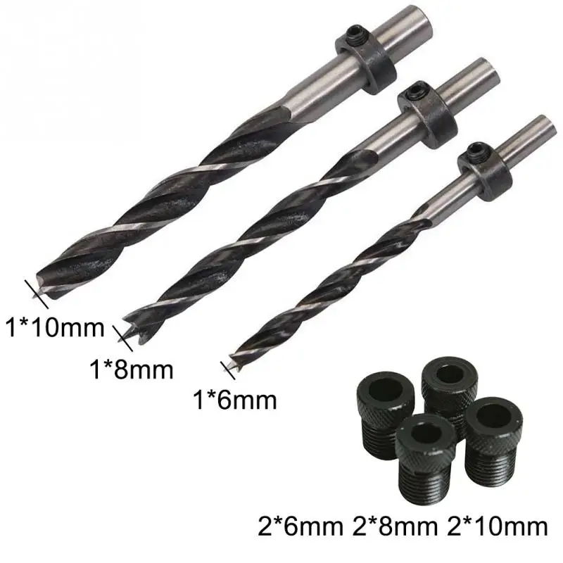 Деревообрабатывающее карманное отверстие джиг комплект 6/8/10 мм угол сверла
