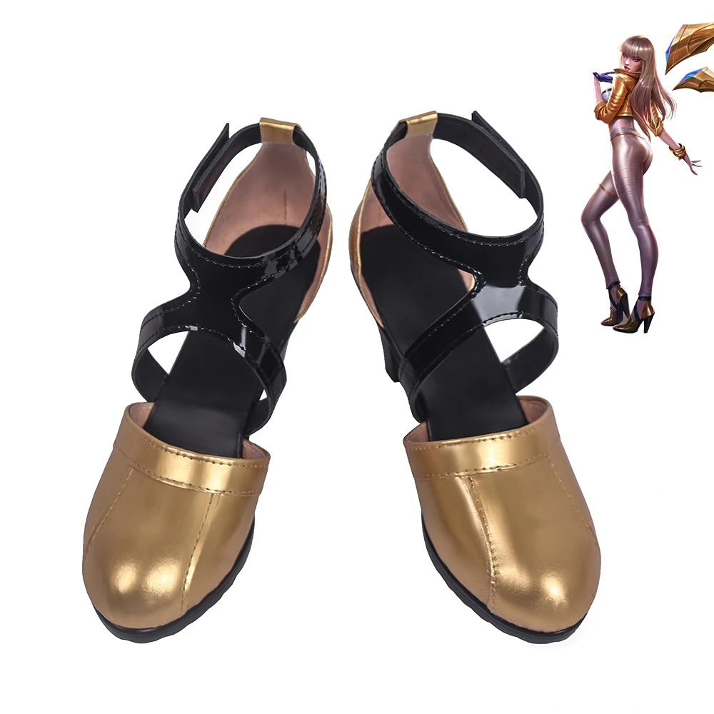 

League of Legends LOL K/DA Kaisa Skin Daughter of the Void Cosplay Shoes Women Boots