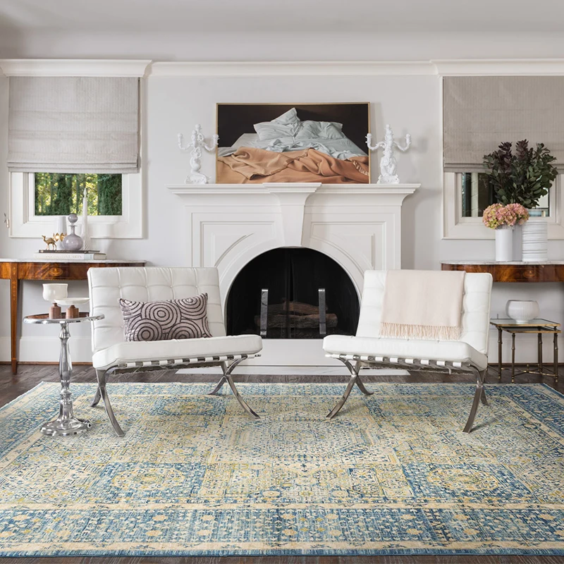 Kopen Handleiding Herstellen Oude Manieren Luxe Perziƫ Textuur Continu Systeem Wol Een Woonkamer Tapijt Hof Carpetgc131afghanyg25