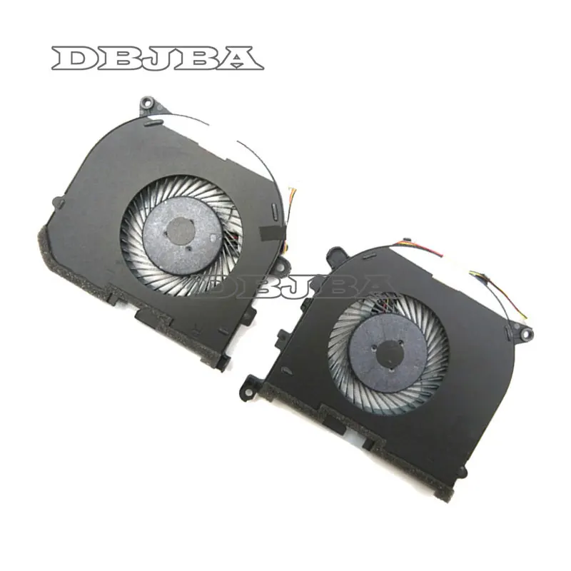 Новый вентилятор для Dell XPS 15 9550 Precision 5510 CPU + GPU охлаждающий DFS501105PR0T DFS501105PQ0T 0RVTXY 036CV9