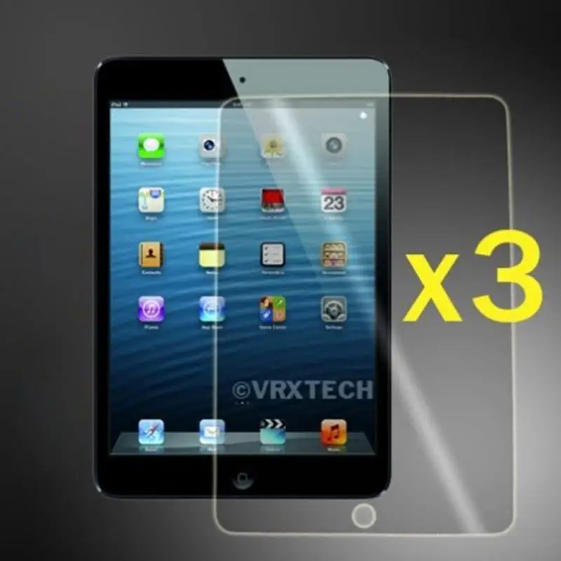 3 шт./компл. прозрачная защитная пленка для экрана Apple iPad Mini 2/3 защита от