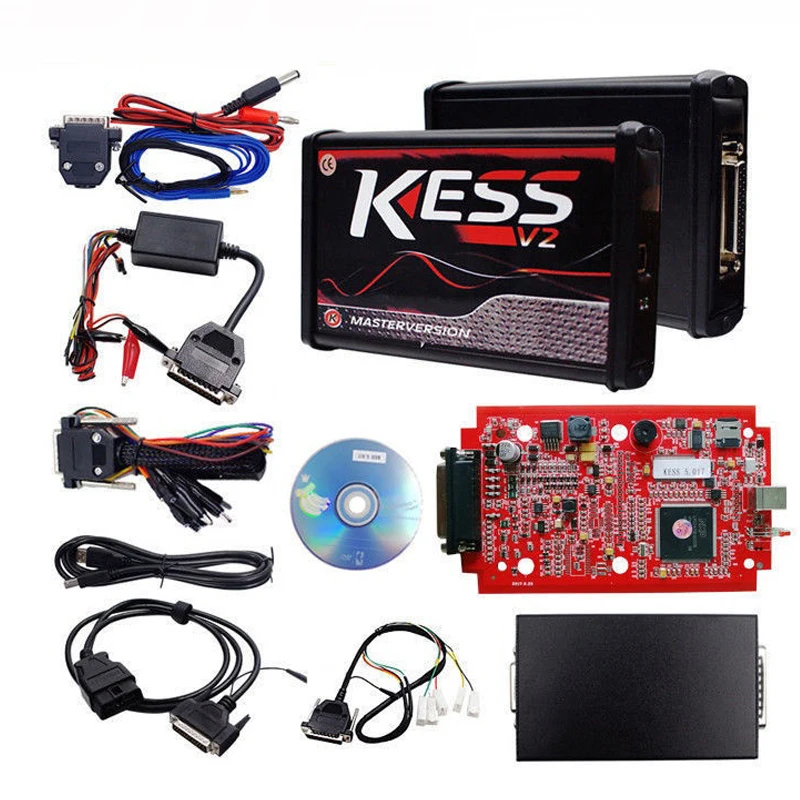 Kess V2 мастер 5 017 ЭБУ OBD2 менеджер Тюнинг Комплект автомобиля грузовиков