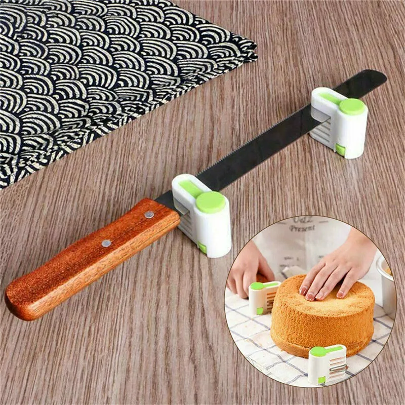 2 шт. ровный нож для нарезки торта хлеба кухонные инструменты выпечки удобный