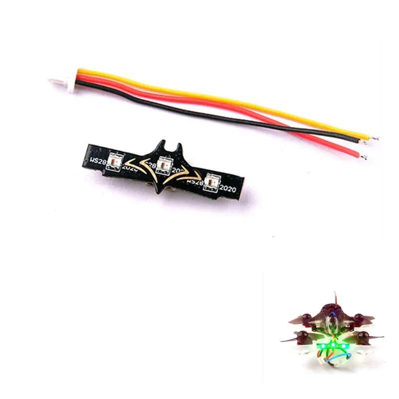 Ультралегкий Mobula7 LED_strip WS2812 Программируемый светодиод|Детали и аксессуары| |