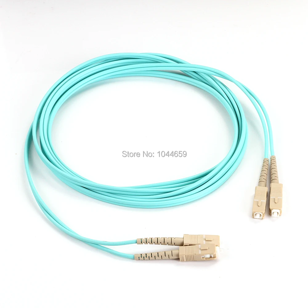 3M SC-SC DUPLEX Multimode 10 GIGABIT High quality 50/125 MULTIMODE FIBER OPTIC CABLE OM3 PATCH CORD Jumper Cable | Компьютеры и офис